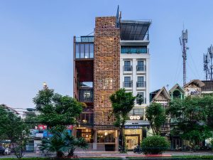 طراحی نمای بیرونی رستوران مدرن