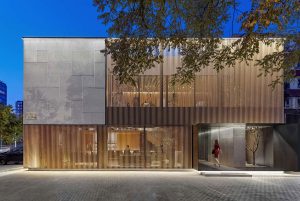 طراحی نمای بیرونی رستوران مدرن