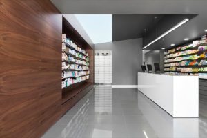راهنمای طراحی داخلی داروخانه